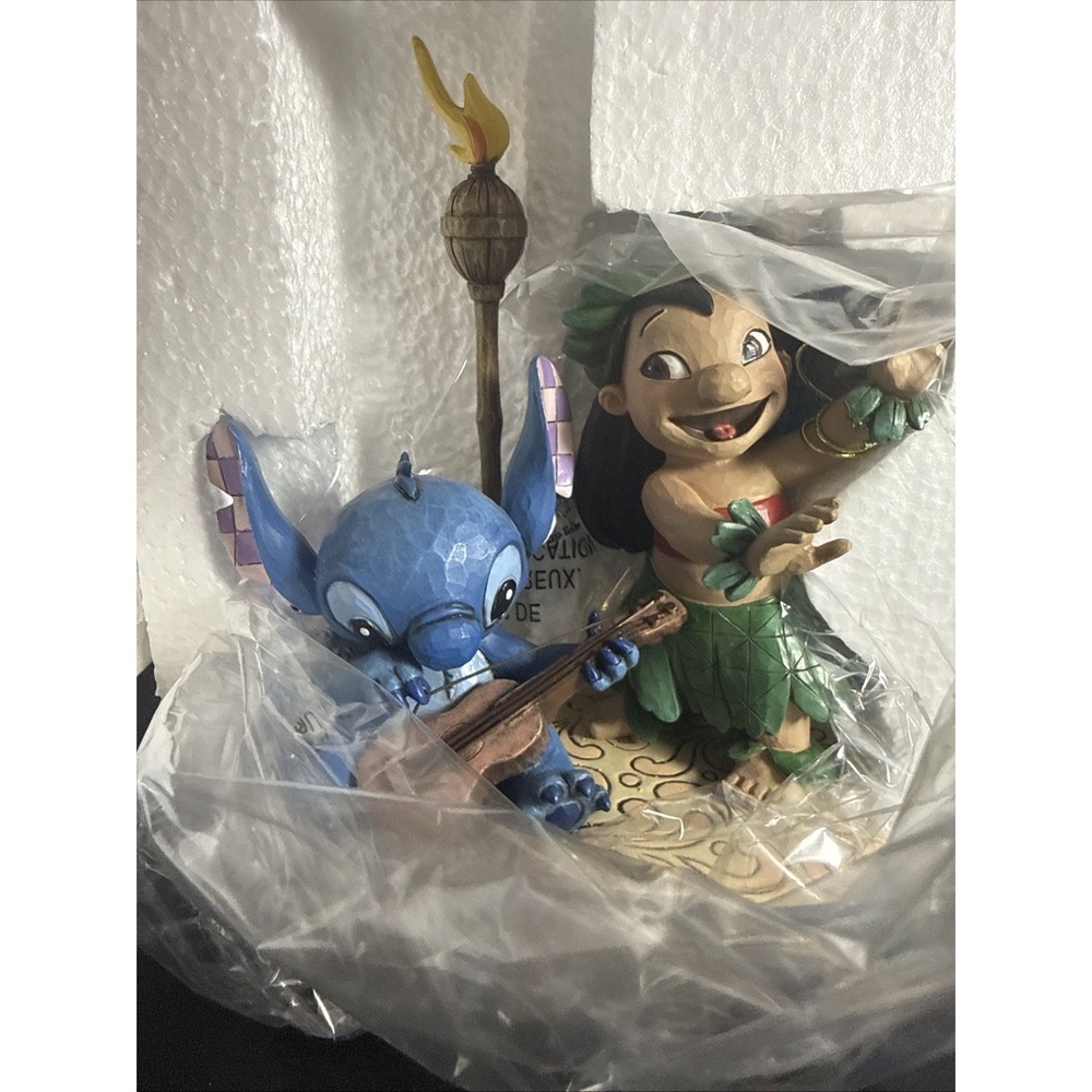 Disney Traditions Lilo And Stitch Figure Jim Shore "Ohana Means Family" 4027136